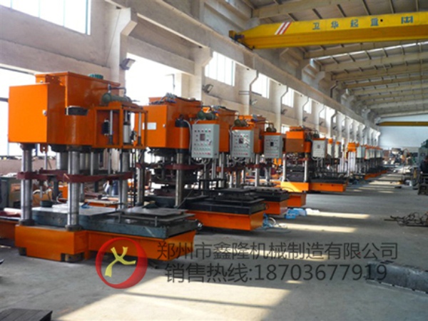 Fully automatic cement tile machine